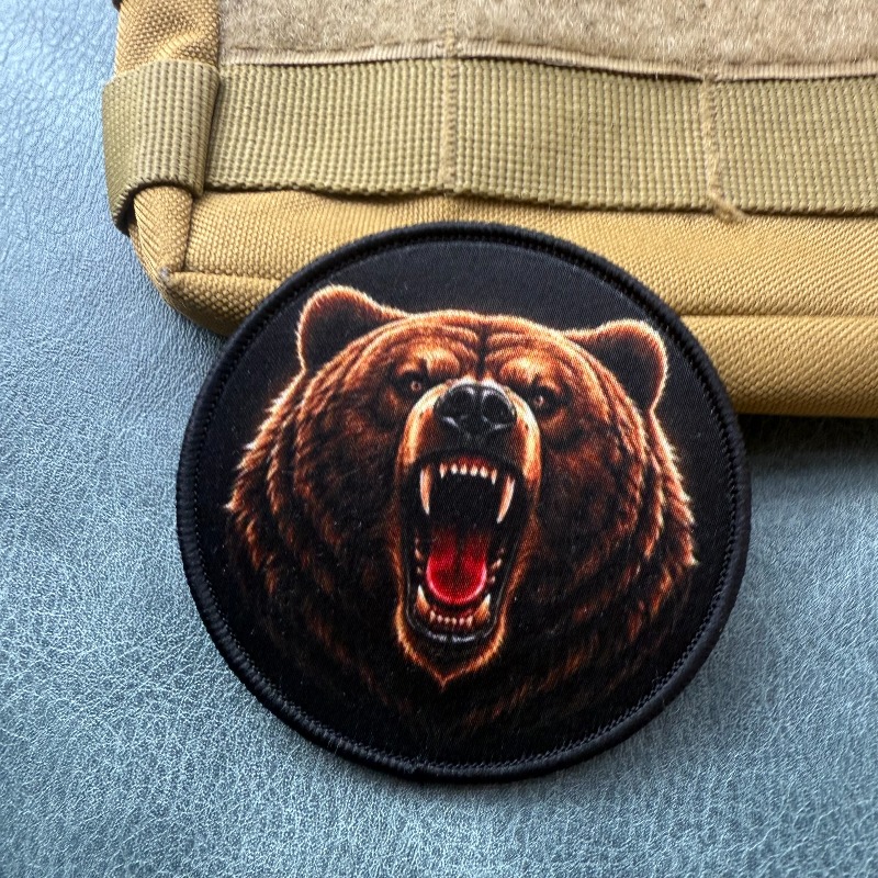 Roaring Grizzly Bear Morale Ba - Urban Backpack Tactical review and price