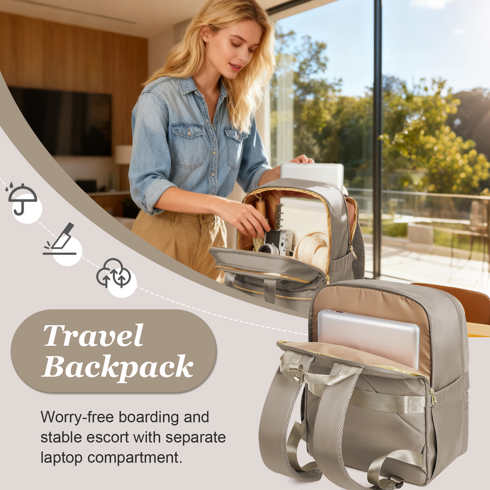 Ryanair 40x30x20 Travel Backpa - Canvas Backpack Casual review and price